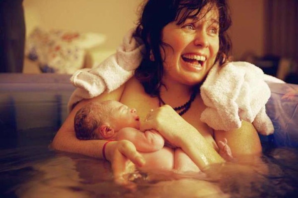 parto in acqua